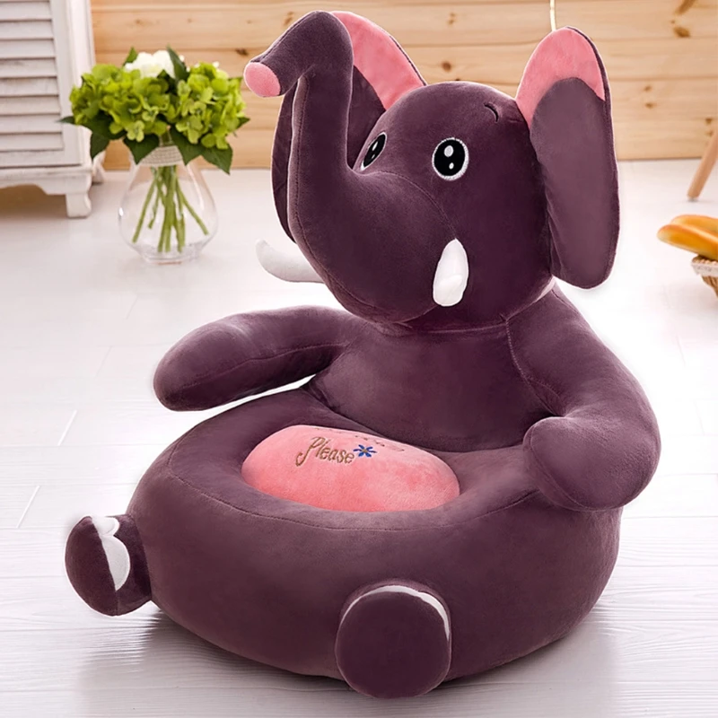 

Cartoon Kids Seats Sofa Comfortable PP Cotton Animal Giraffe Sitting Chair Toy Armchair Couch for Baby Toddler Children Gifts