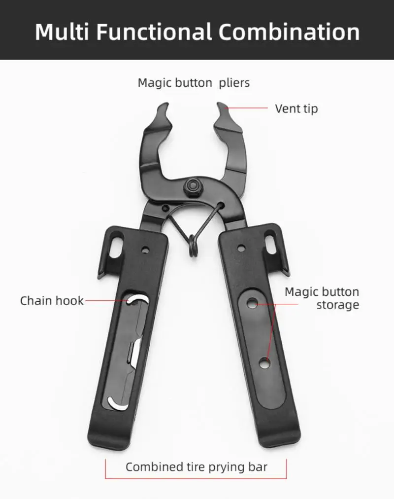 

Bike Bicycle Chain Quick Link Plier Repair Tools Chain Link Remover Connector Opener Tire Lever Bicycle Tool Cycling Accessories