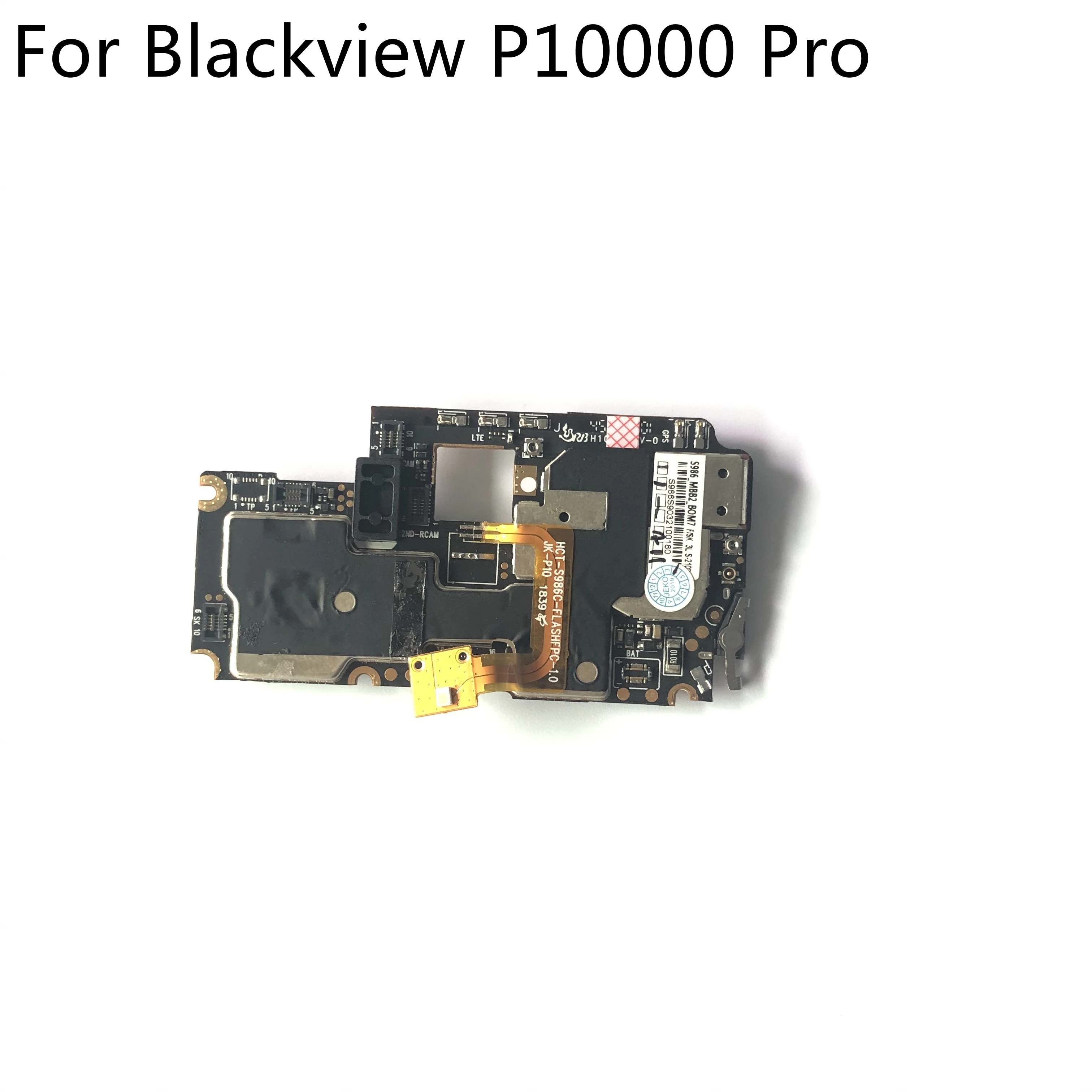 Оригинальная б/у материнская плата 4 ГБ ОЗУ + 64 Гб ПЗУ для Blackview P10000 Pro MTK6763