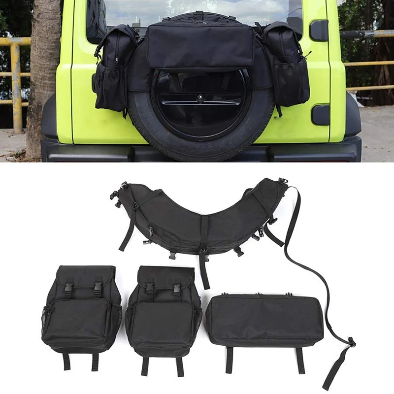 Автомобильная запасная сумка для хранения шин сумка-Органайзер Suzuki Jimny 2019 2020 JB43