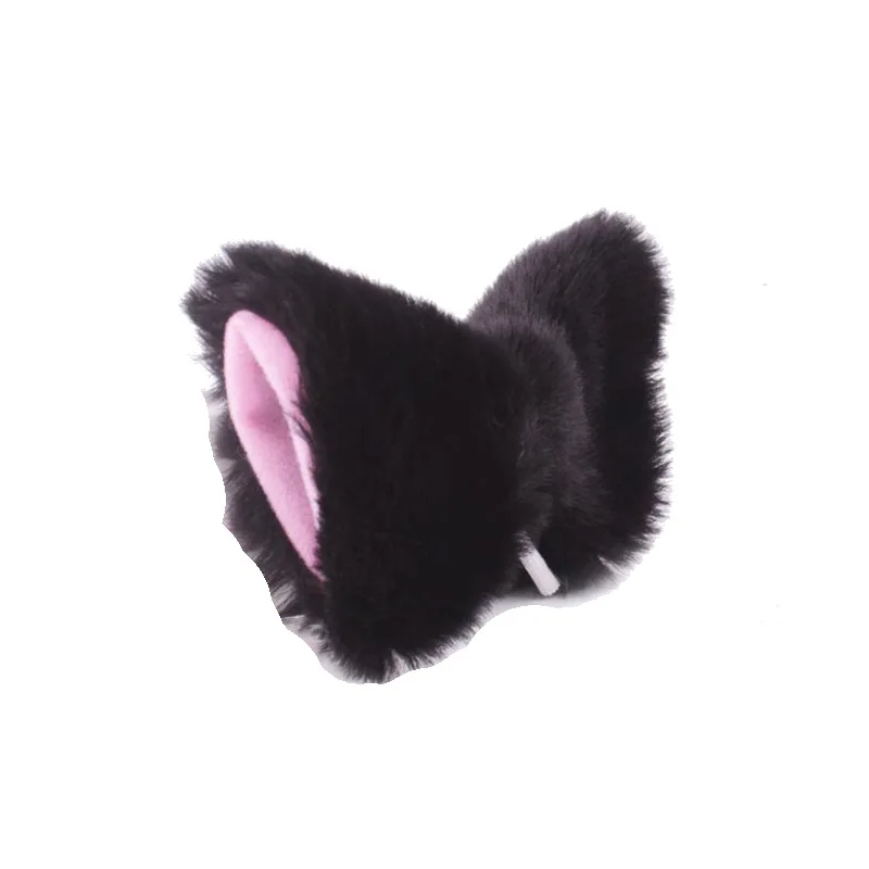 

Lolita Headwear Cosplay Cat Ears Clip Hair Ties Bunny Designer Kawaii hare on the head Anime Accessories