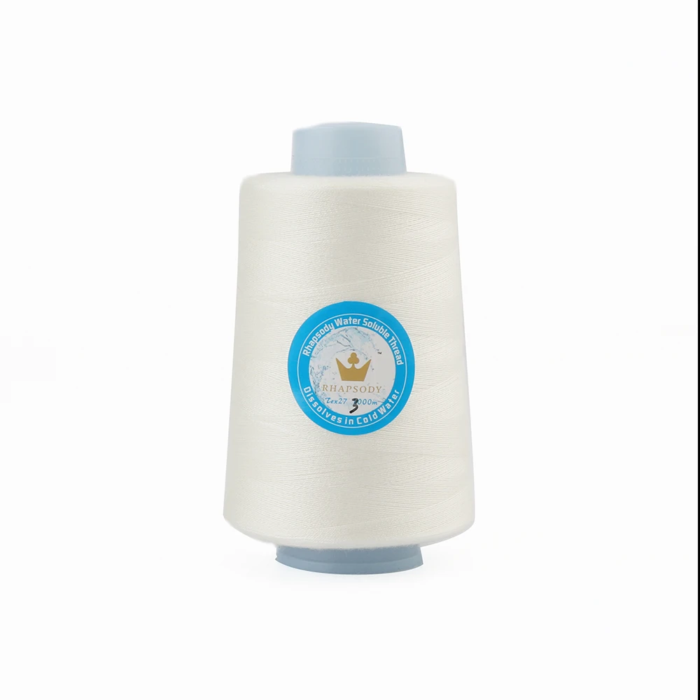 

Magic! 3000M Cold water soluble sewing thread 40S/2 TEX 27 20 centigrade PVA Dissolve Vanish Thread for temporary basting