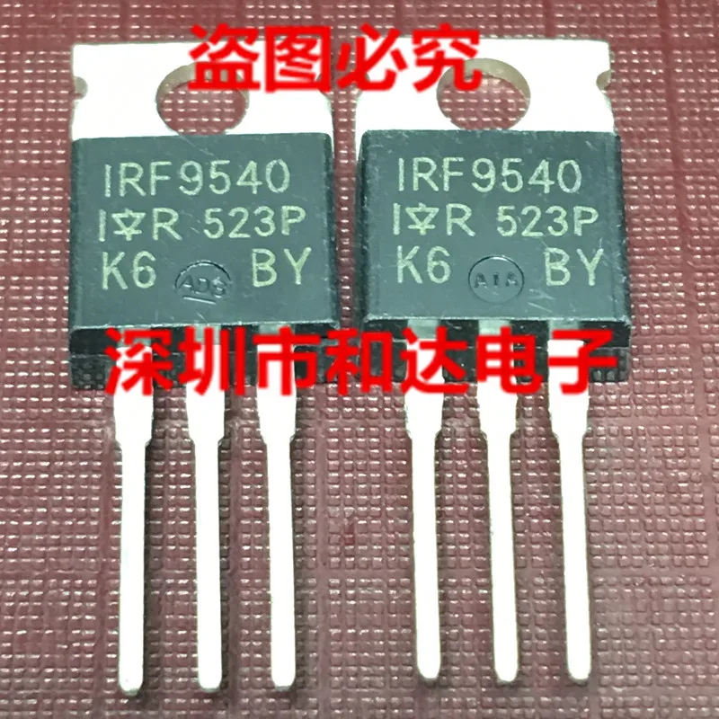 

5pcs IRF9540 TO-220 P-100V -19A