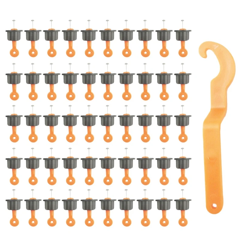 50X напольные керамические инструменты для выравнивания Т образной системы