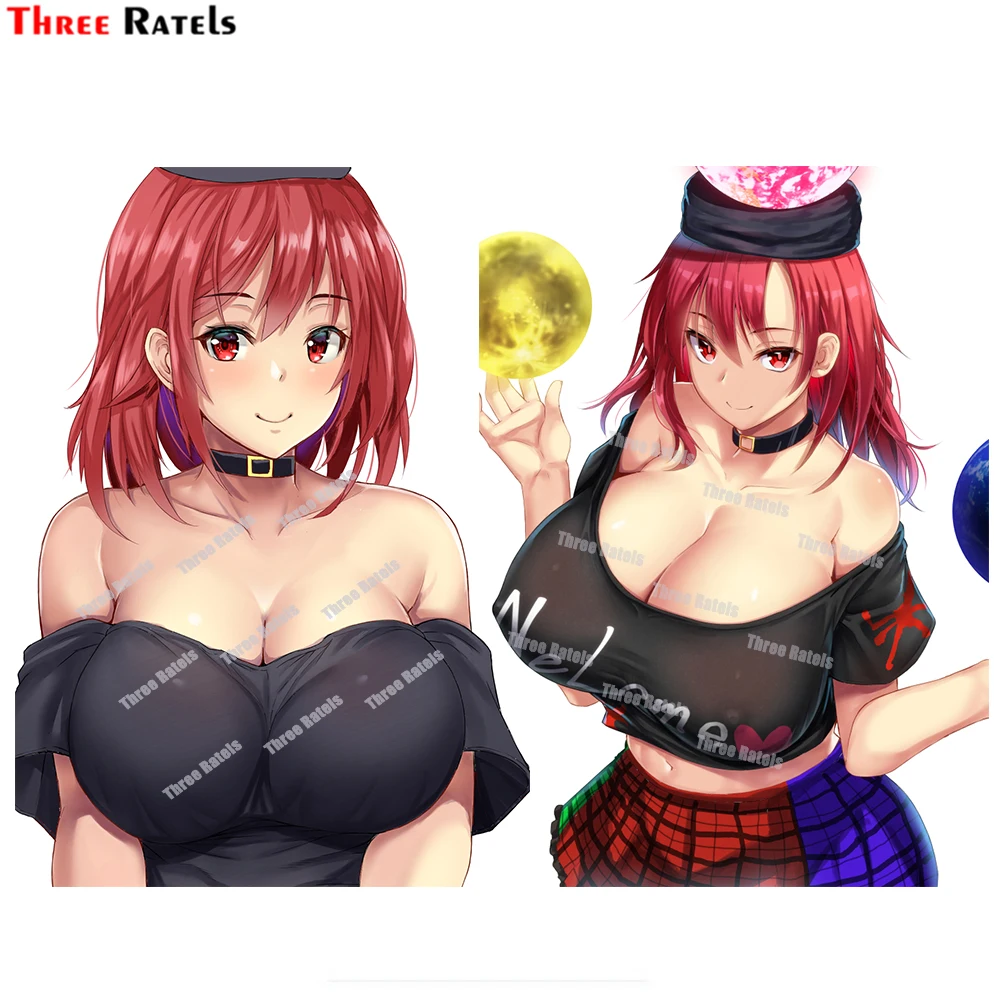 

Три Ratels D878 Милая аниме девочка хэката лаписали тоучжоу для спальни настенный туалет Зеркало Декор водонепроницаемый виниловый материал