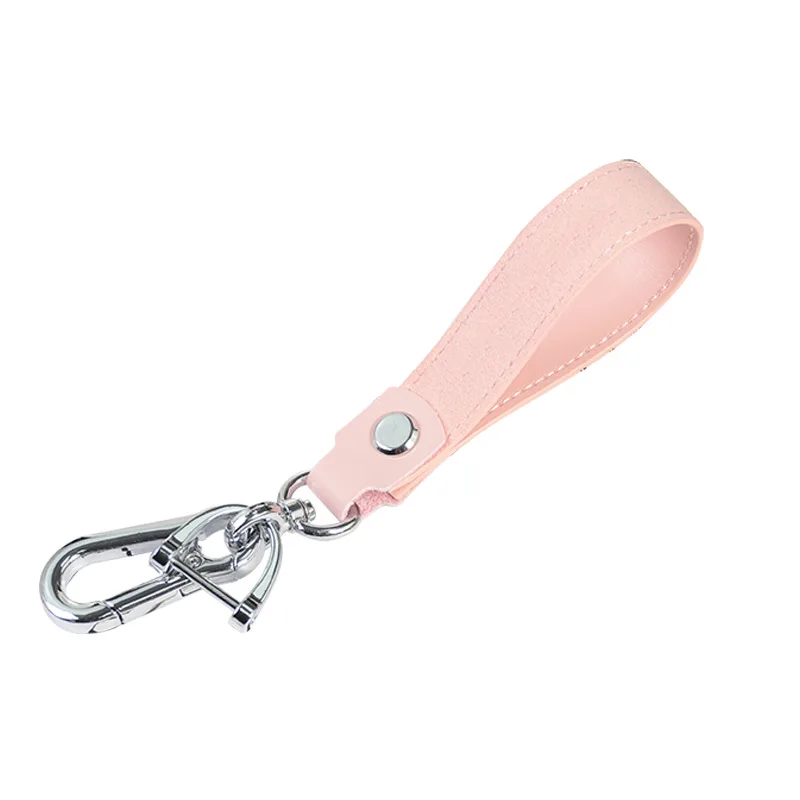 

Embossed suede car refitting Keychain men and women waist key ring personalized creativity simple