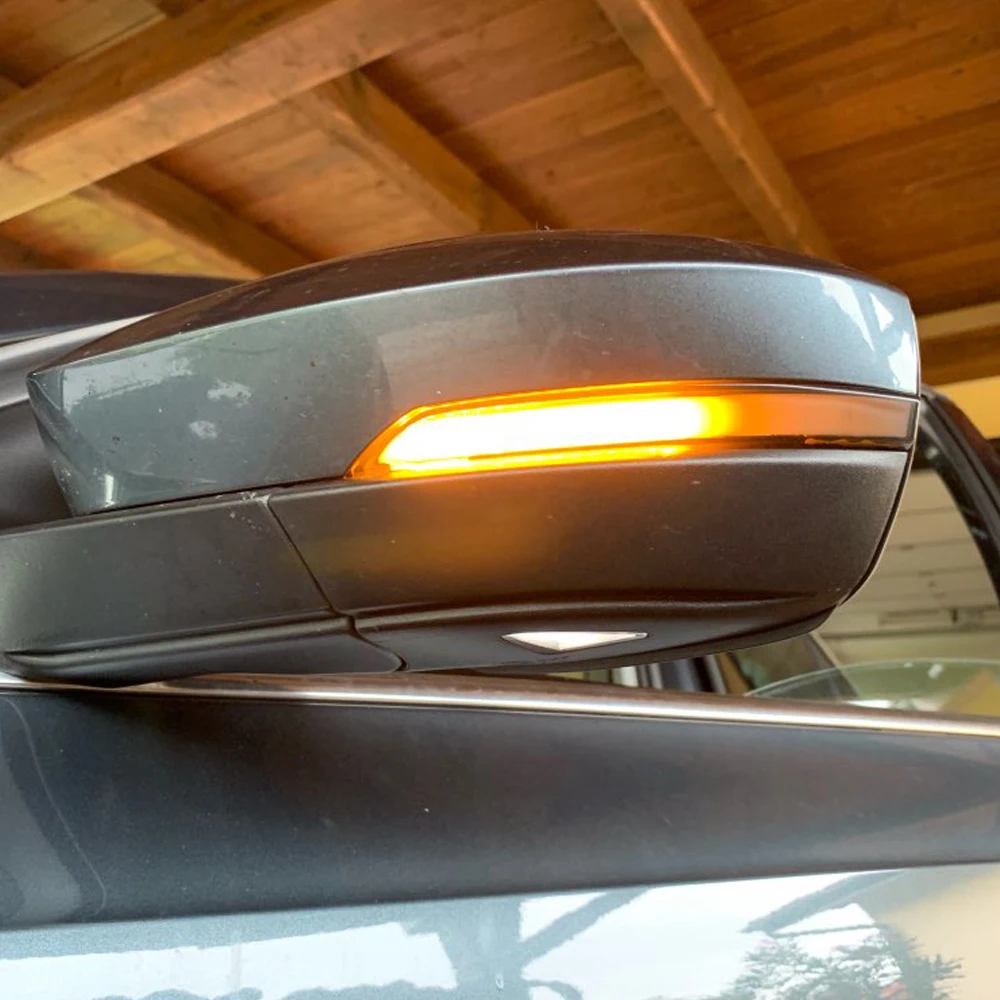 

Для Skoda Octavia Mk3 A7 5E Динамический светодиодный мигалка поворотов, зеркальный мигалка, светильник 2013 2014 2015 2016 2017 2018 2019