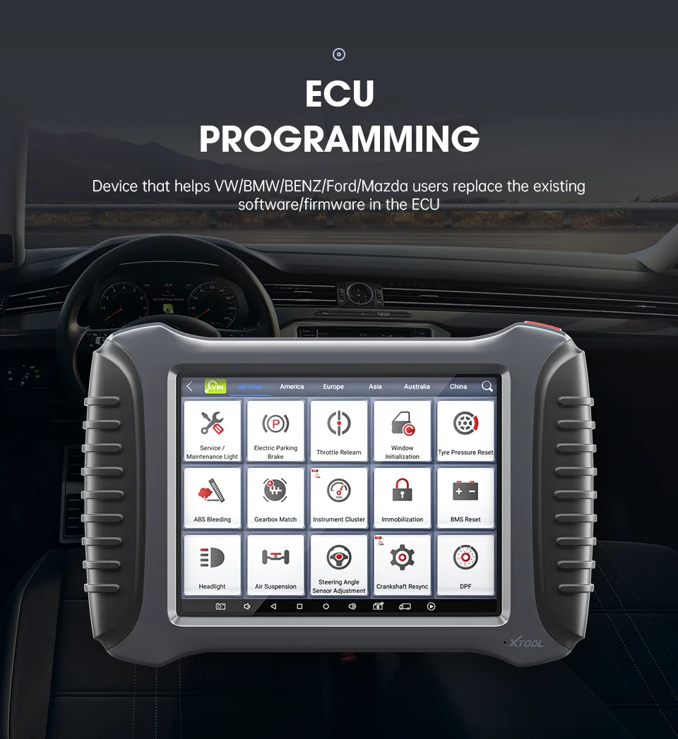 OBD2 XTOOL A80 pro сканер кода автомобильный OBD Авто диагностический инструмент с ECU