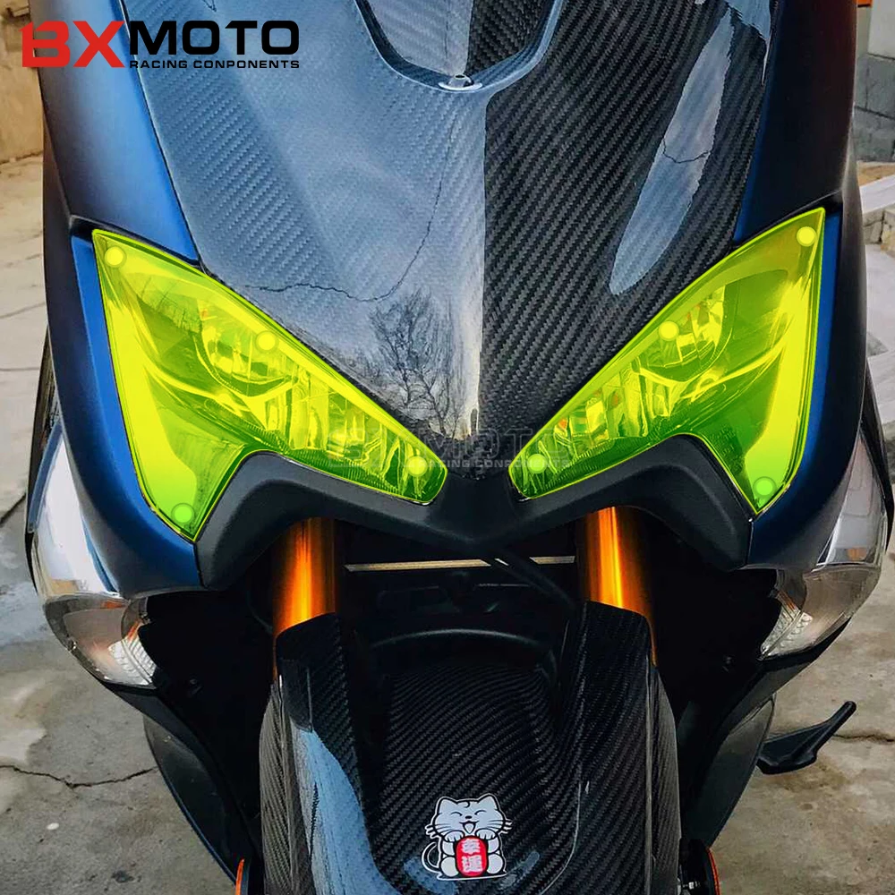 Высокое качество фар Защитная крышка экран объектив подходит для Yamaha TMAX530 Tmax 530