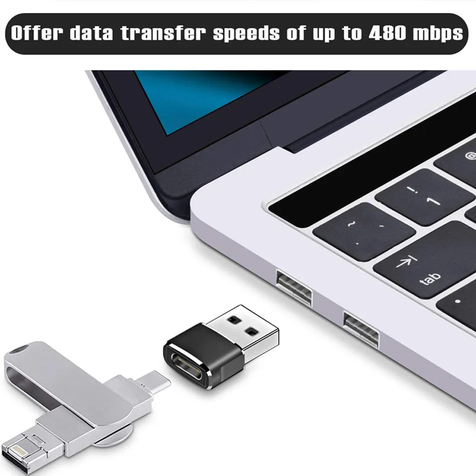 Адаптер OTG USB Type C конвертер данных c адаптер для Samsung S9 S8 S10 Plus Xiaomi USBC зарядный