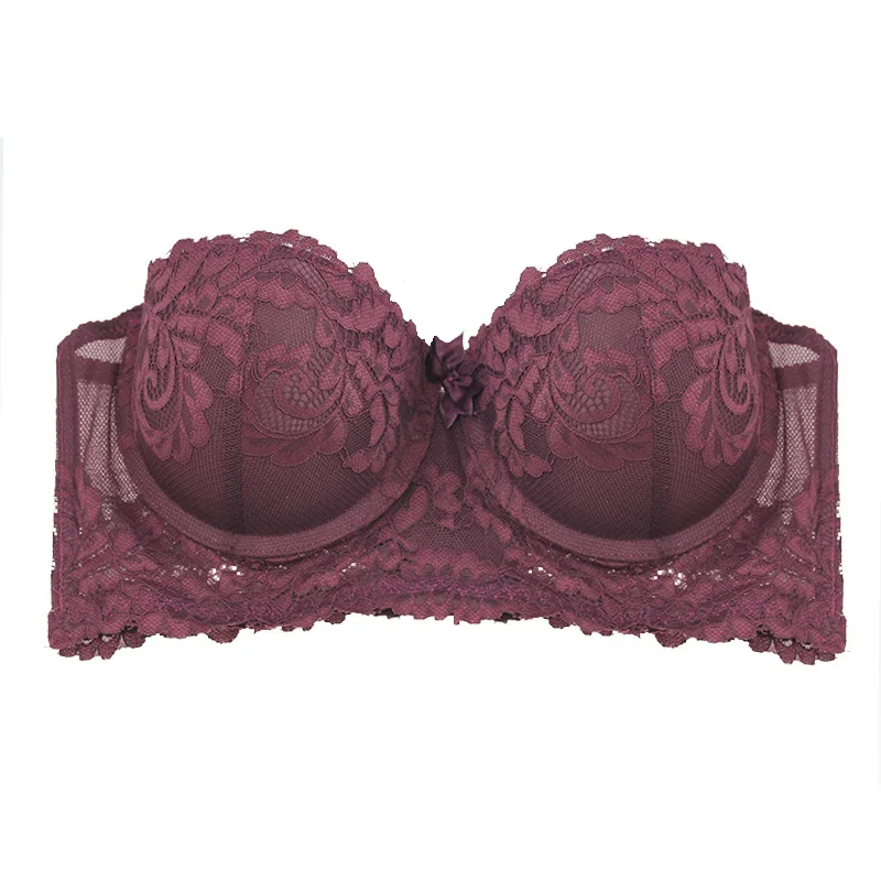 Женский бюстгальтер с чашкой 1/2 нижнее белье на косточках для женщин кружевные