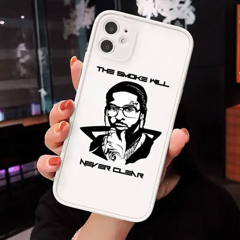 

pop smoke Phone Cases Matte For iPhone 12 Mini 11 Pro XR XS Max 7 8 Plus X Hard PC Back Cover