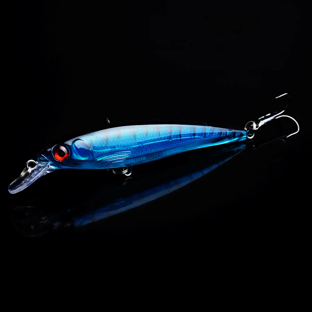 

1PCS Floating Minnow Fishing Lure Laser Hard Artificial Bait 3D Eyes 11cm 13.4g Fishing Wobblers Crankbait Minnows japan pesca