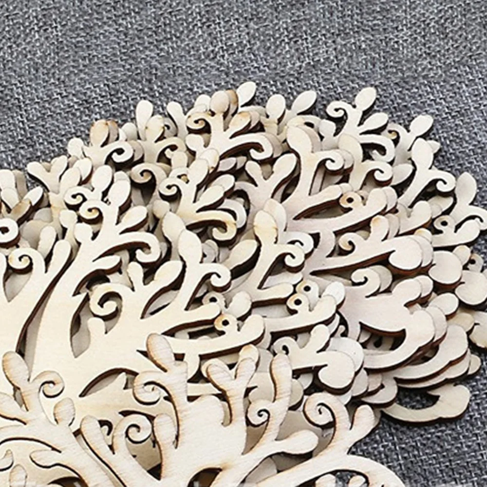 10 шт. деревянные украшения для рождественской елки|Поделки из дерева| |