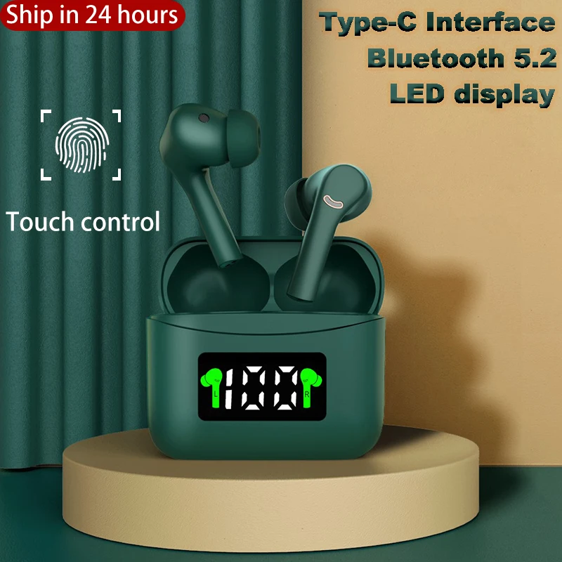 Новинка 2020 Bluetooth 5 2 наушники беспроводные стерео спортивные водонепроницаемые