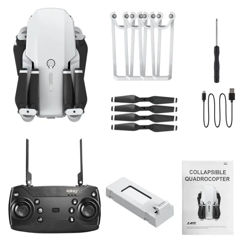 

Newest Upgrade Remote Control Drone HJ15 Quadcopter UAV With 6K HD Wide Angle Camera WIFI FPV E88 Pro Upgrade