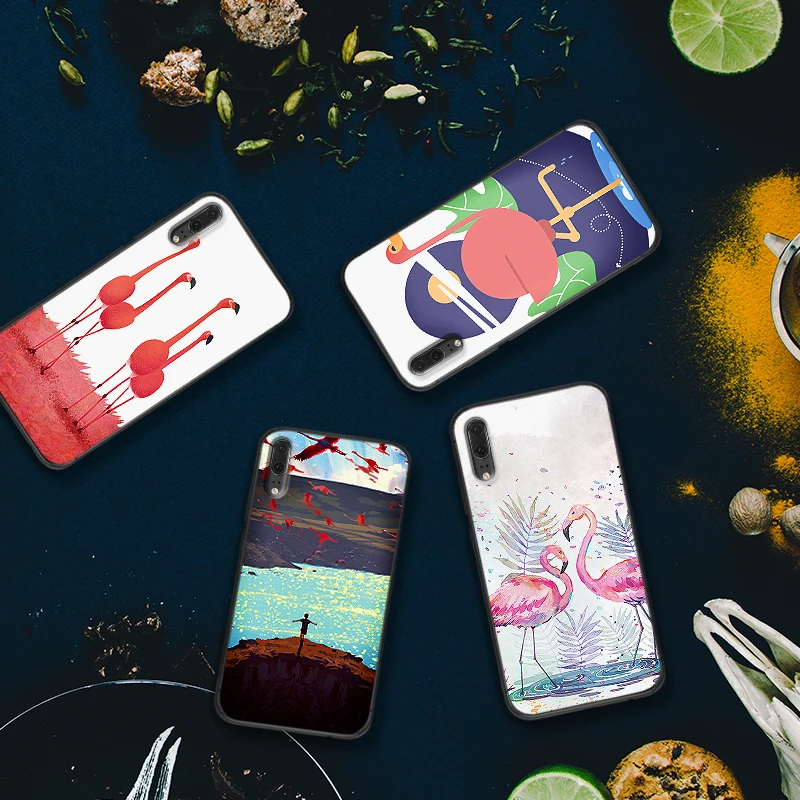 Для huawei P8 P9 Mini P10 P20 2019 P30 LITE для P Smart Z 2018 Pro Чехол телефона оболочка тропический
