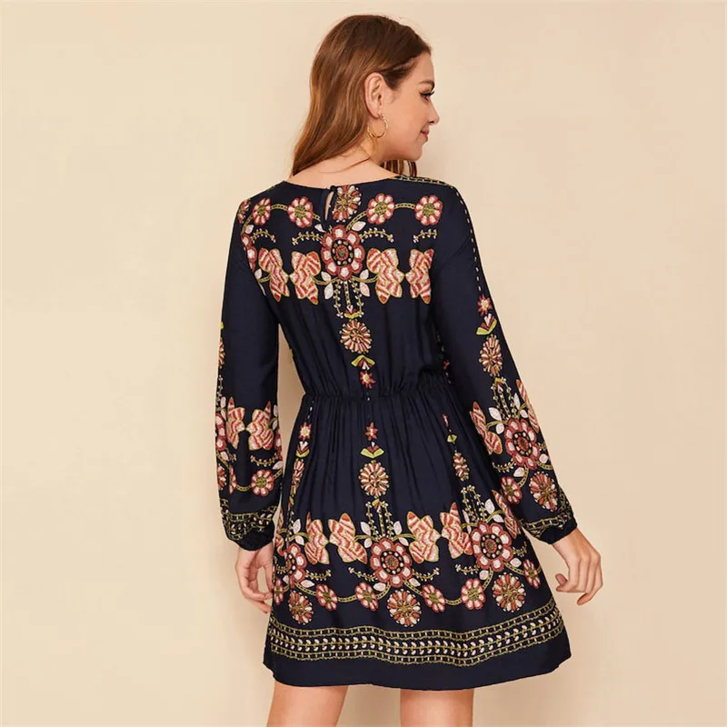 Пляжный свободный сарафан в стиле бохо для отдыха вечернее Клубное платье