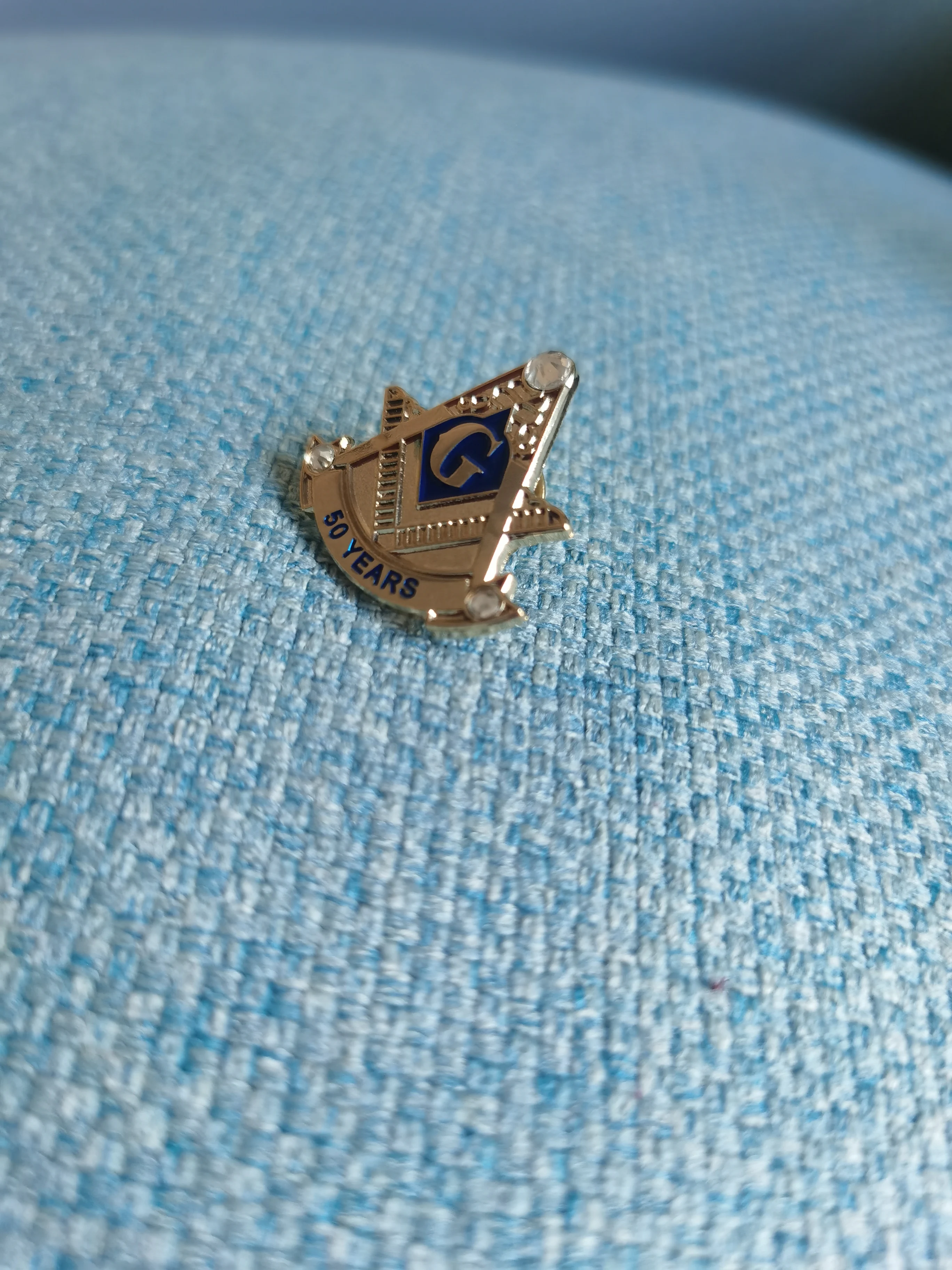 Эмаль для масонского дизельного грузовика с лацканами стразы 50 лет 1 шт. | Дом и