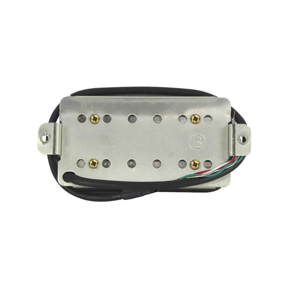 FLEOR 3 шт./компл. Alnico 5 Alnico V одиночная катушка/двойная катушка хамбакера ЗВУКОСНИМАТЕЛИ ДЛЯ шеи/середины/моста Пикап, белый