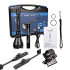 Trustfire T90R Тактический мощный яркий фонарик LMNS SBT-90 4800LM высокомощный фонарь для охоты самообороны