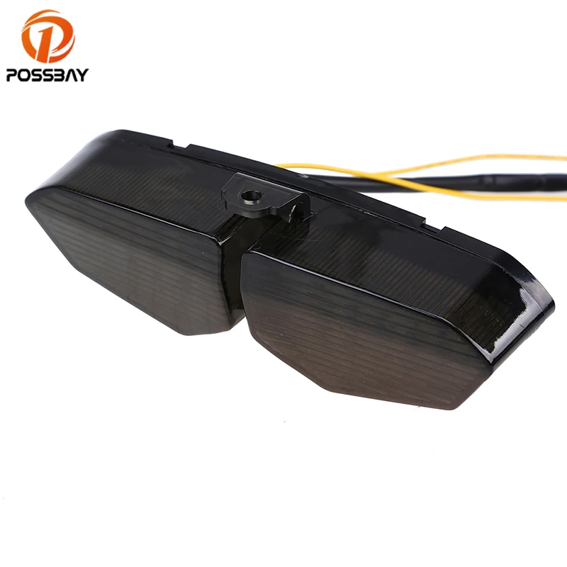 Светодиодный сигнал поворота POSSBAY для мотоцикла задний фонарь Yamaha YZF R6 2003 2004 2005 03 04