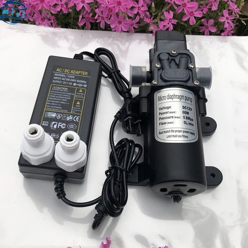 A13  Hot Sale and High Quality Outdoor Water Spray Mist Pump 12V DC Misting Pump Water Pump Sprayer