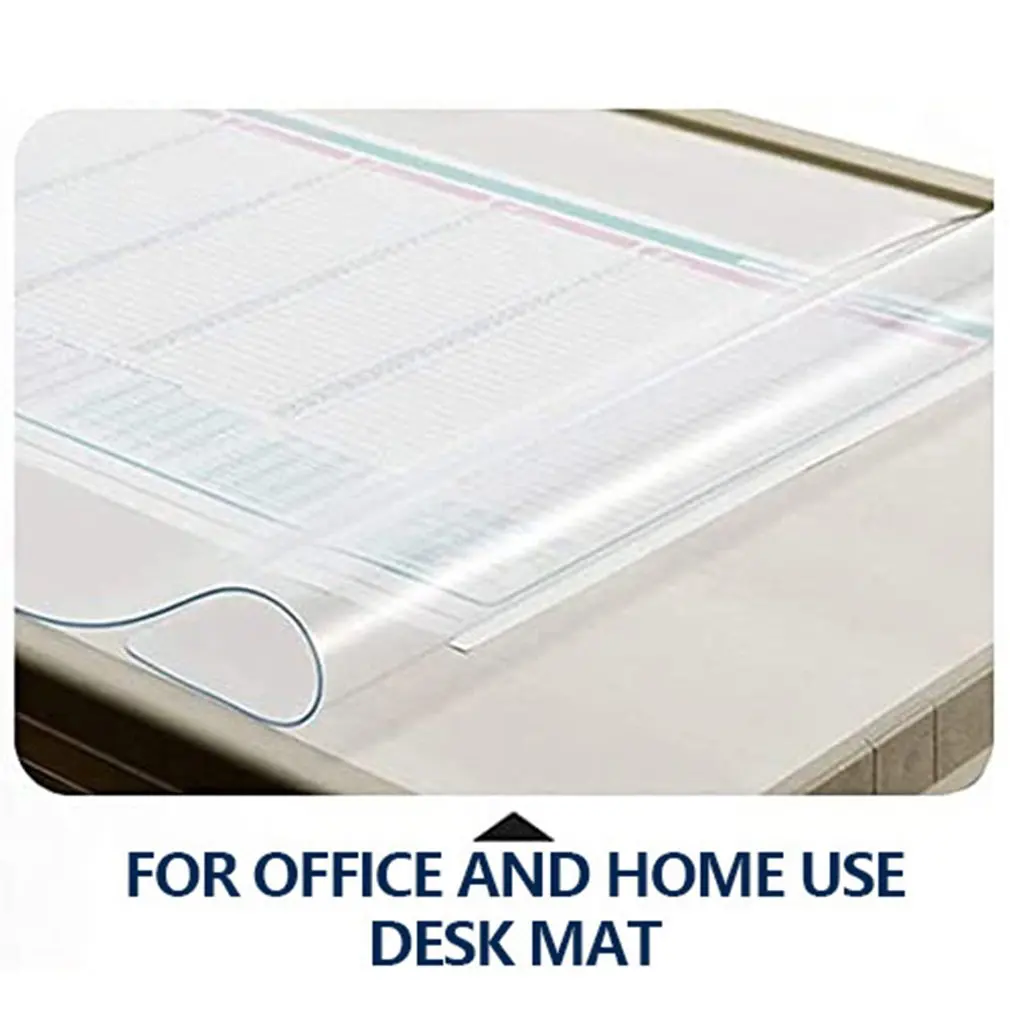 PVC Transparent Chair Pad Waterproof Anti-Slip Home Kitchen Floor Refrigerator Coffee Table Protective | Дом и сад