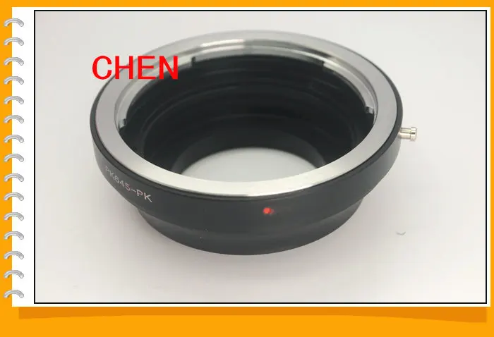 Женское кольцо-адаптер с подставкой для объектива pentax 645 pk645 к pk mount K10D K20D K200D