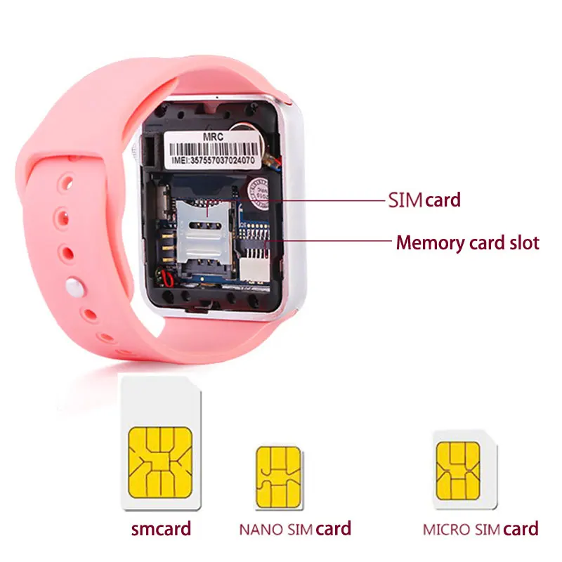 Смарт-часы носимые камеры вызов поддержка sim-карты карта памяти Совместимость с