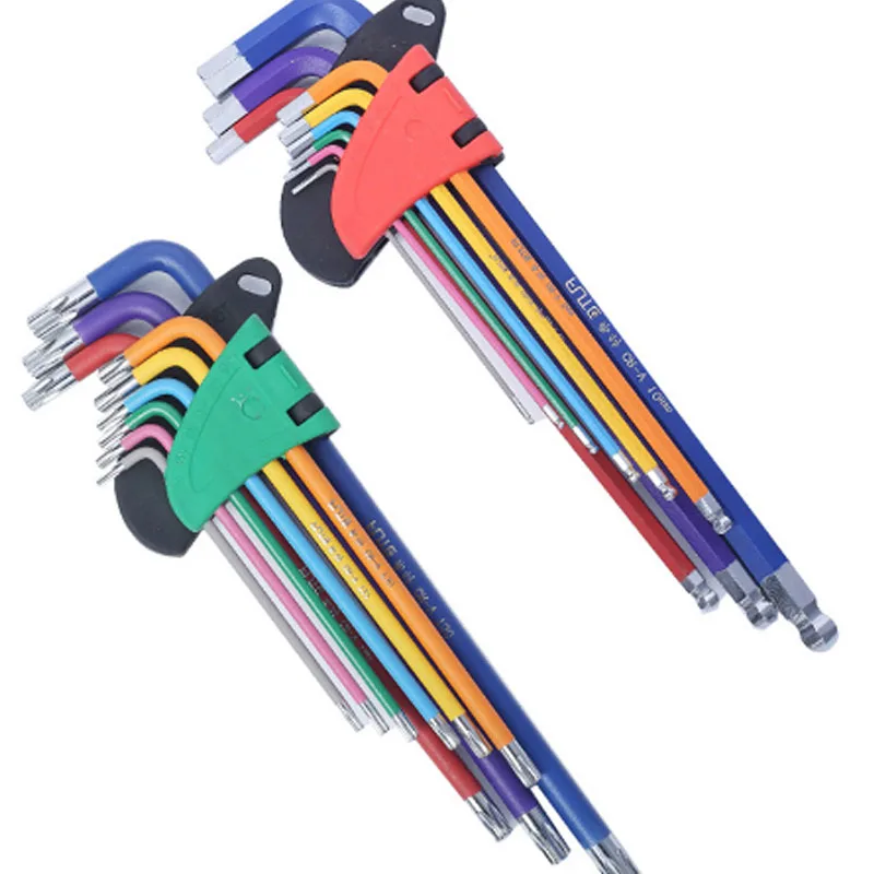 Набор шестигранных ключей отверток шестигранный гаечный ключ универсальный 9 шт.