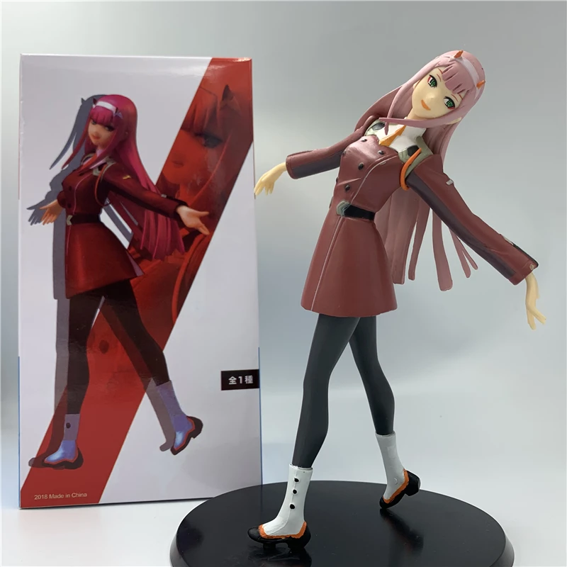 Экшн-фигурка из ПВХ Zero Two 02 Коллекционная модель куклы игрушки рождественские