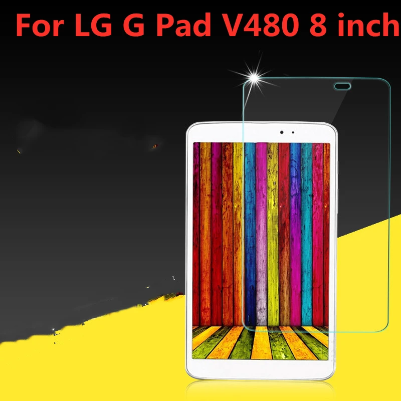 Закаленное стекло 9H для планшета LG G Pad V480 v480 Защитная пленка экрана 8