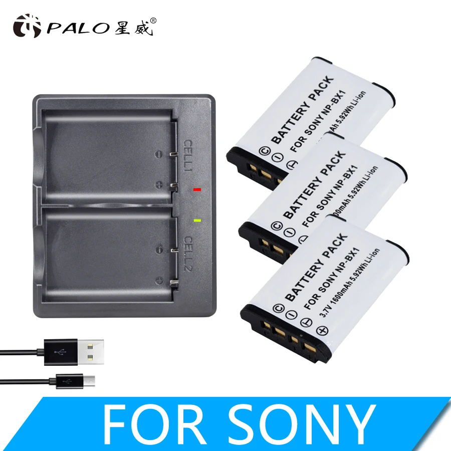 3 шт. аккумуляторные блоки NPBX1 для Sony DSC RX1 As100V M3 m2 HX300 HX400 HX60 GWP88|Цифровые