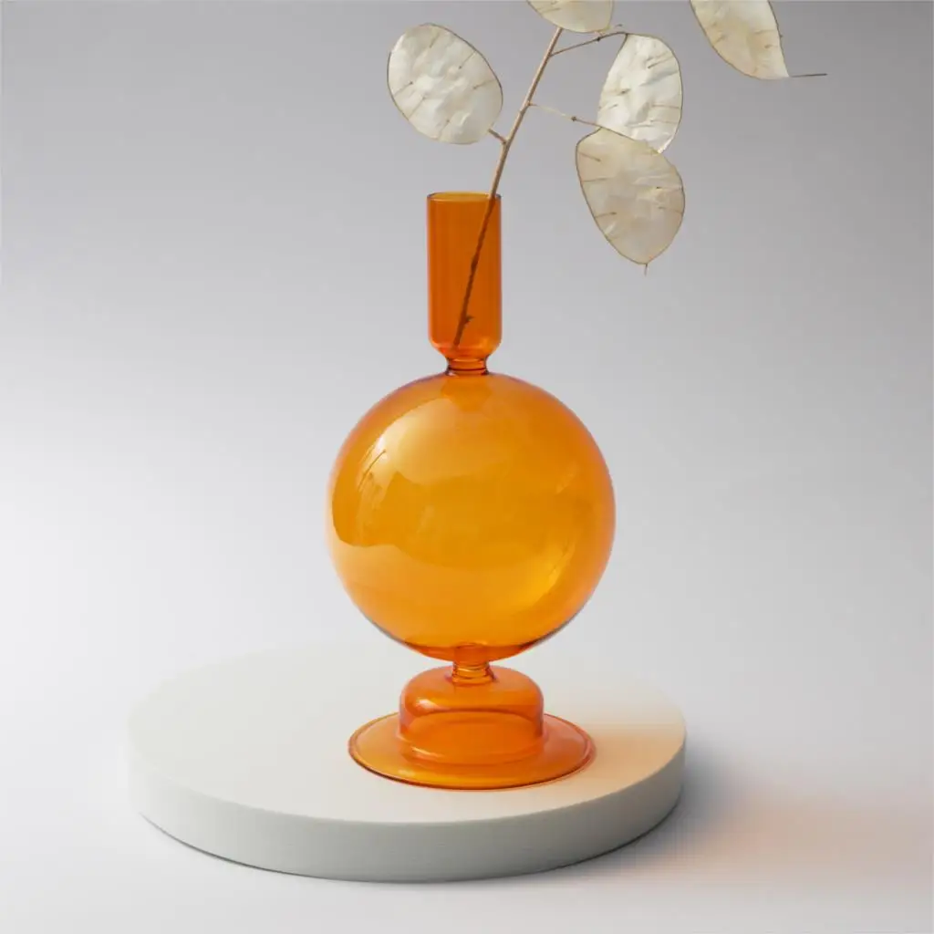 

Romantic Candle Holders Glass Candlesticks holder Home Decor Wedding Environmental Protection Housewarming Party Centerpieces