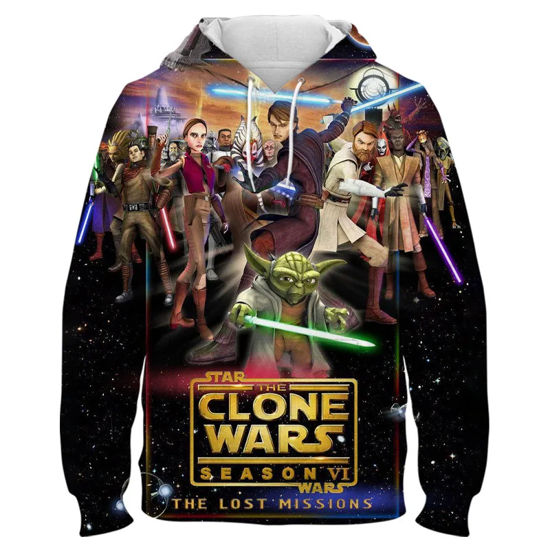 

New Cool Men Women Children Star Wars Sweatshirts 3D Print Pullover Long Sleeve Boy Girl Kids Hoodies Streetwear Casual Tops