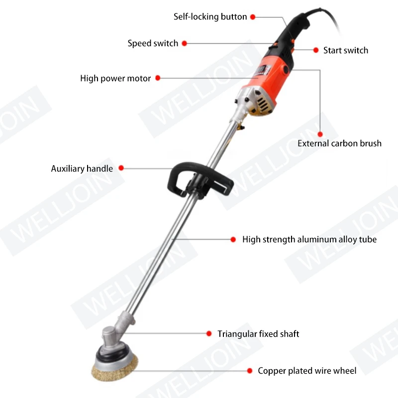 Машинка для ремонта и удаления ржавчины цветной стальной плитки | Инструменты