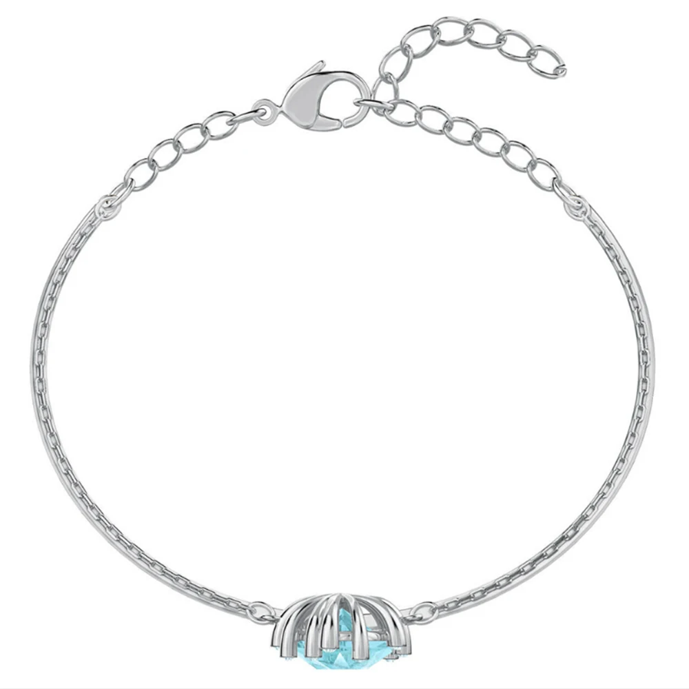

Fashion Classic New Ocean Crystal Bracelet Elegant Temperament Ladies Engagement Jewelry Luxury Gift