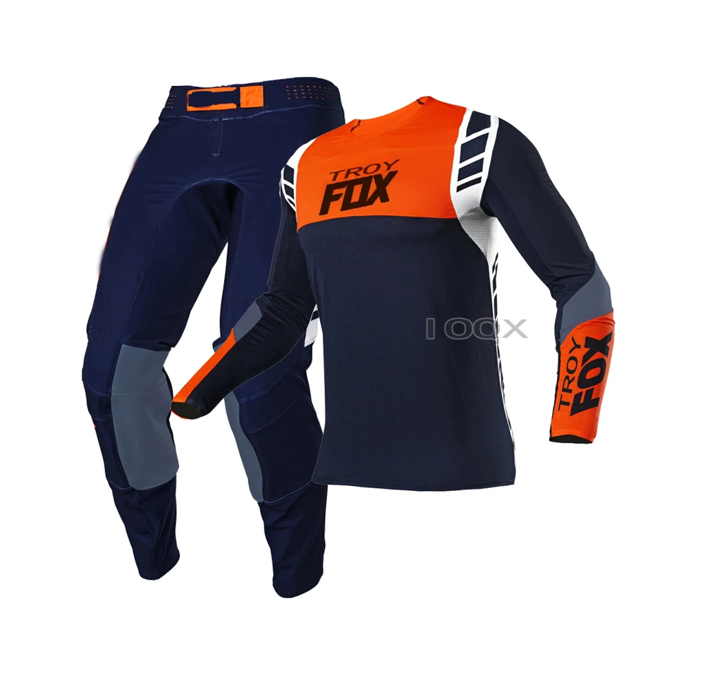 

Troy Fox 2021 Flexair Mach 360 Gear Set Mountain Bicycle Dirt Bike Racing Suit Motocross Motorcycle Jersey Pants Combo