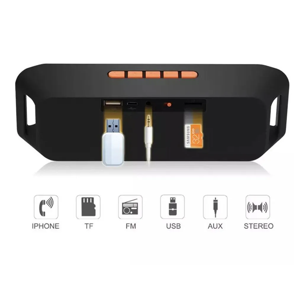 Беспроводной Bluetooth динамик s Лучший водонепроницаемый портативный Открытый