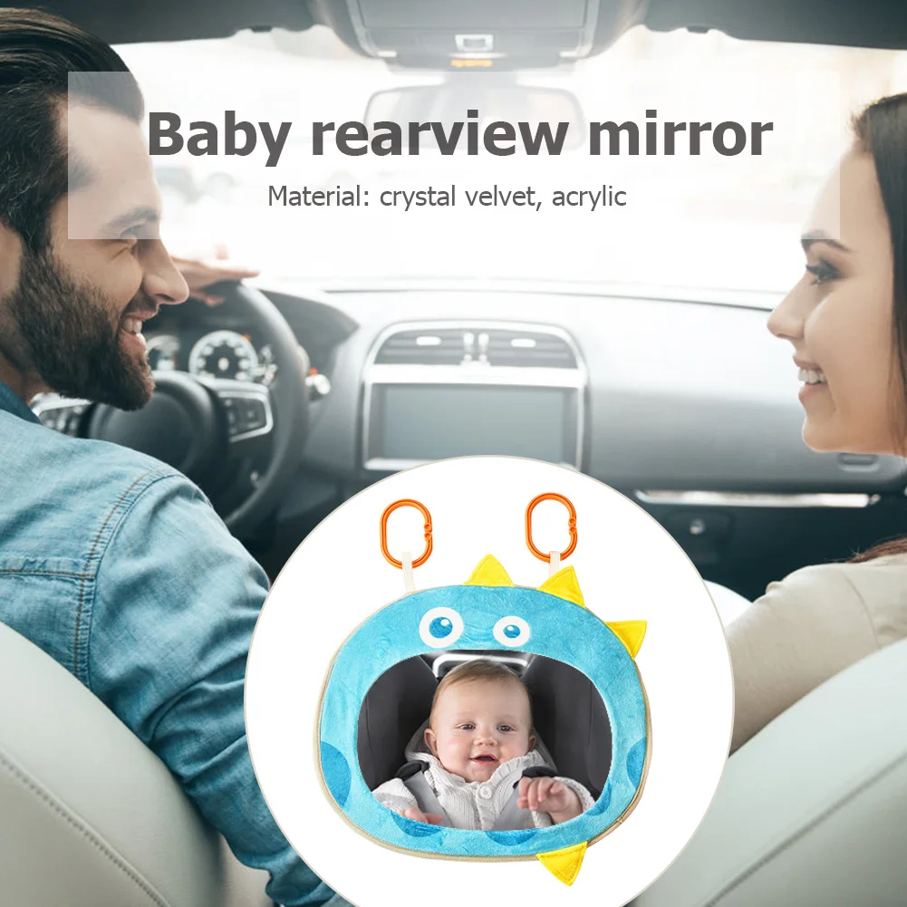 Espejo retrovisor de seguridad para coche, espejo para asiento trasero de beb&eacute;, cuidado infantil, miroir, voiture, b&eacute;b&eacute;-1