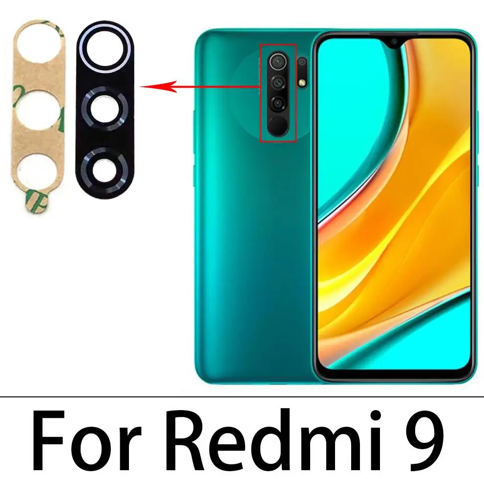 New Rear Camera Glass Lens For Xiaomi Redmi S2 6 6A 7 7A 8 8A 9 9A 9C 9T K40 10 Replacement Parts | Мобильные телефоны и