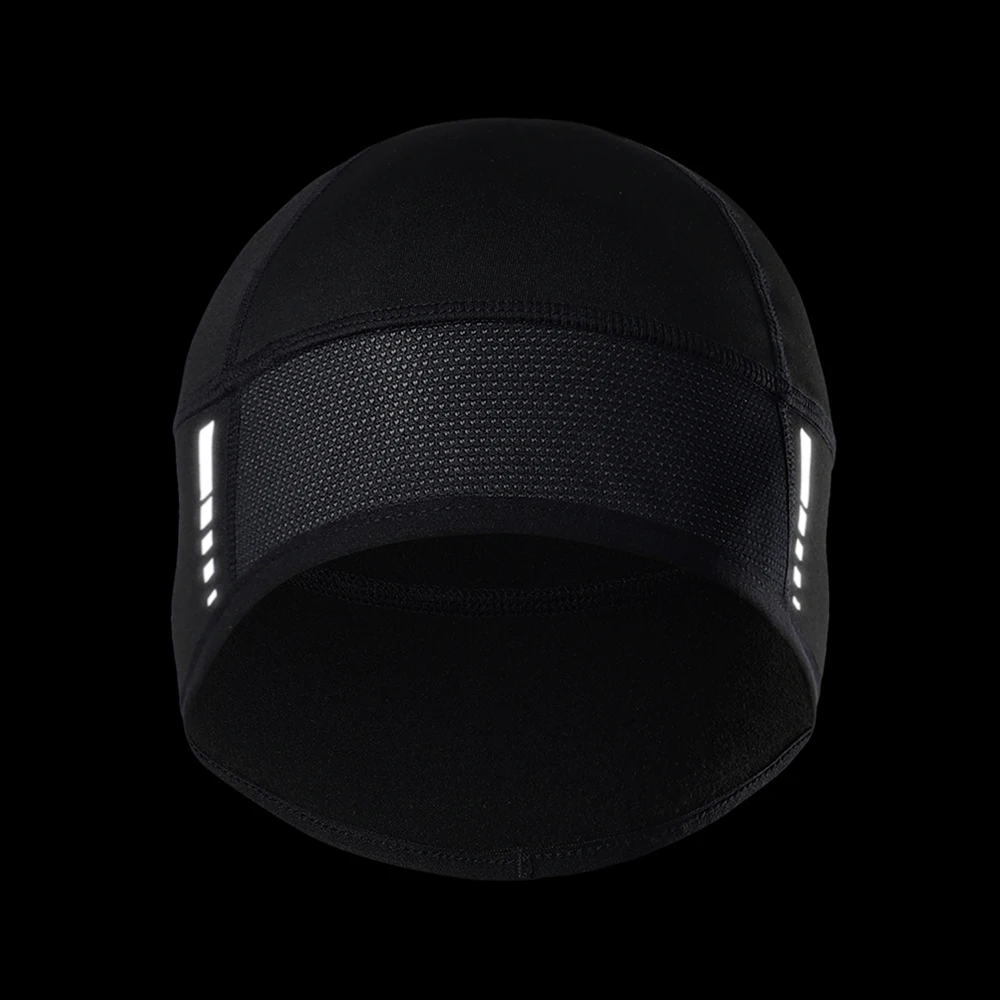 Зимняя флисовая велосипедная шапка ARSUXEO ветрозащитная для занятий спортом на