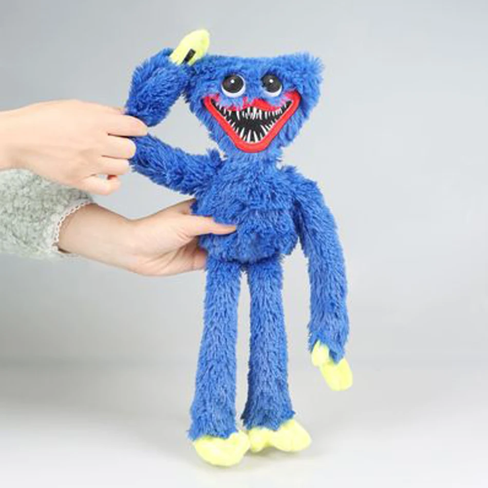 

40cm Huggy Wuggy Plush Toy Soft Stuffed Poppy Playtime Game Character Horror Doll Peluche Toys for Children Boys Holiday Gifts