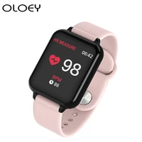 new b57 smart watch bracelet ip67 waterproof heart rate monitor blood pressure fitness tracker women men sport wearable watch