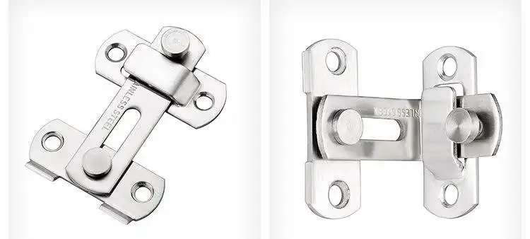 Без отверстия 90 градусов замок двери сарая правый угол раздвижная дверь защелка