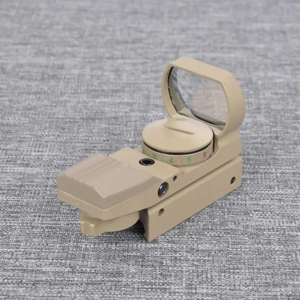 Охотничьи оптические прицелы красный зеленый точечный прицел с 4 сетчатыми