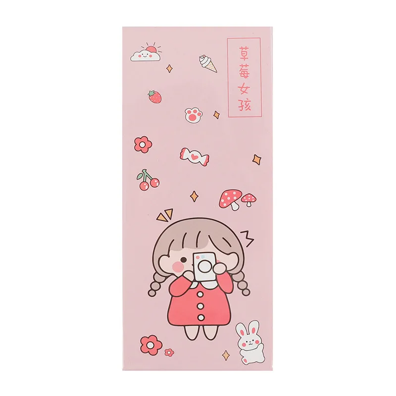 

Cartoon Sticky Notes Set Japanese Cute Girls Self-stick Notepad Memo Pad Kawaii School Office Stationery Supplies 240 Sheets