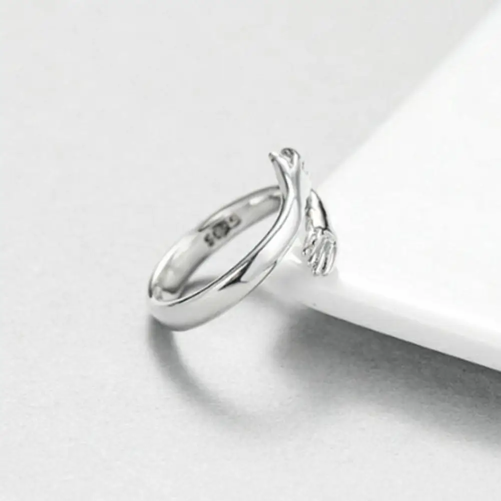 Ручные кольца объятия для Для женщин Открытые Кольца бренд женских украшений