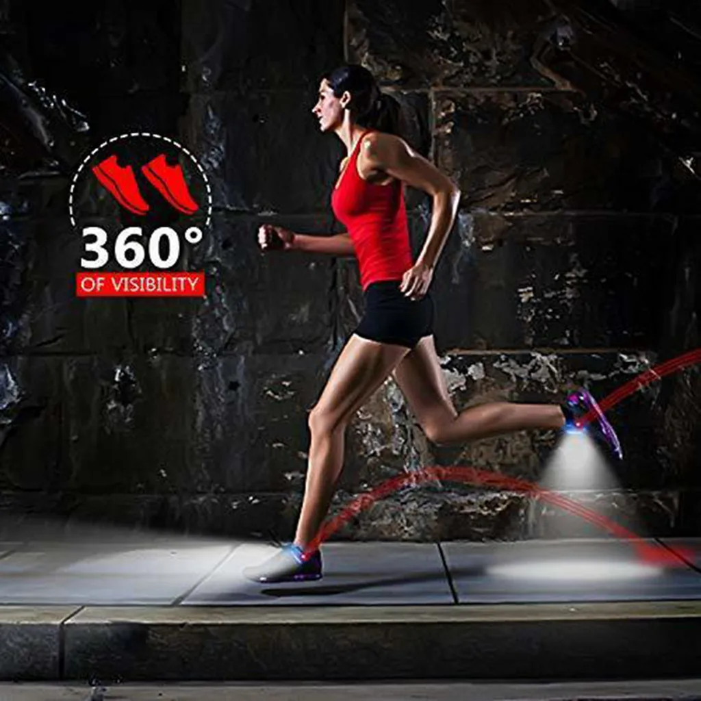 

Ray Holder LED Shoe Lights Highlight Professional Running light With 3 White Light For Night And Early Morning Running Jogging